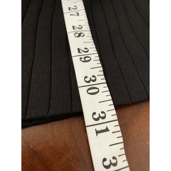 EXCLUSIVELY MISOOK WOMENS PLUS Black KNIT PANTS SIZE 3X / 24W Acrylic - Picture 8 of 9